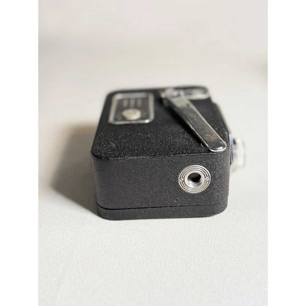 Vtg Agfa Movex 8 Movie Camera - WORKING MOTOR - w/ Case & Agfacolor Cassette